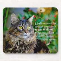 Kat Quote Inspirerend Muismat