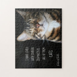 Kat Quote/Zen Cat Photo Legpuzzel