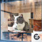 Kat Raamsticker (Cafe Raam)