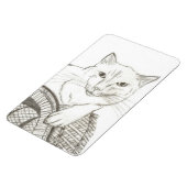 Kat Ragdoll-portret Flexible Magnet Magneet (Linkerzijde)