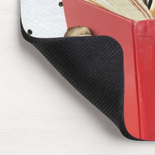 Kat Reading Recipbook Muismat (Hoek)