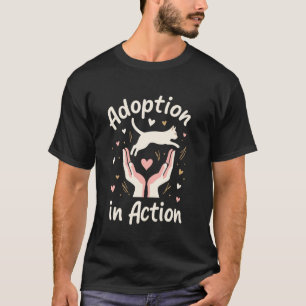 Kat Reddings Voorstanders Adoptie Bewustzijn Voor  T-shirt