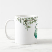 Kat Reflection in een Mok met sierkerst (Links)