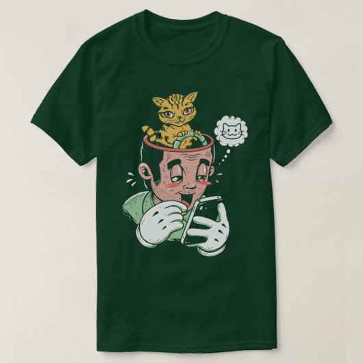 Kat-regels T-shirt (Design voorkant)