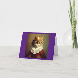 Kat Renaissance Koning Kaart