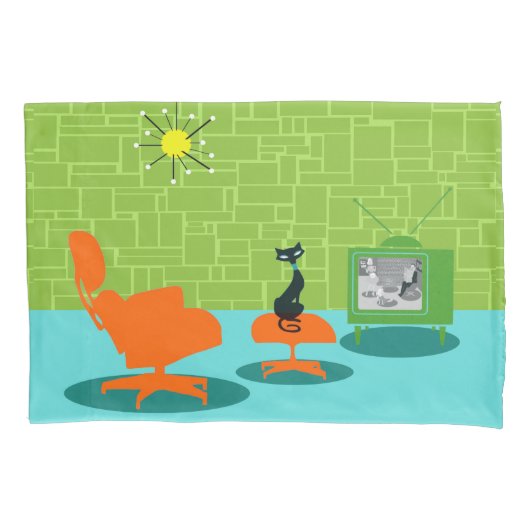 Kat reportage kussensloop (Voorkant)