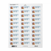 Kat Retouradres Labels (Full Sheet)