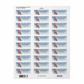 Kat Retouradreslabels Etiket (Full Sheet)