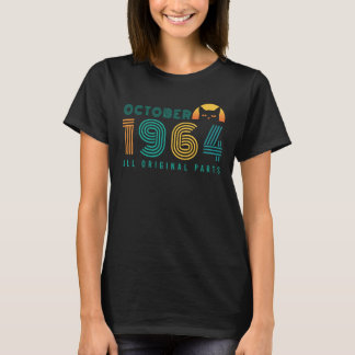Kat Retro 1964 oktober T-shirt