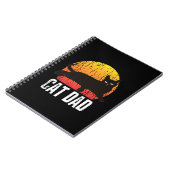 kat | Retro Dierlijk Cadeau Notitieboek (Linkerzijde)