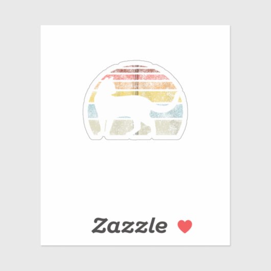  kat retro Kitten Halloween Gift Sticker (Vel)