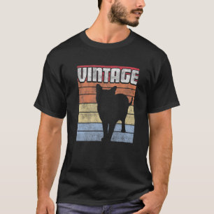 Kat Retro Style Mannen Vrouwen Kinderen 80S 70S G T-shirt