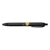 Kat Retro Vintage Zwarte Inkt Pen (Bodem)