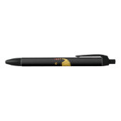 Kat Retro Vintage Zwarte Inkt Pen (Bovenkant)