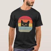 Kat. Retrostijl T-shirt (Voorkant)