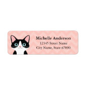 Kat Return Address Labels (Voorkant)