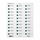 Kat Return Address Labels (Full Sheet)