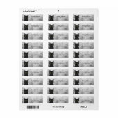 Kat Return Address Labels (Full Sheet)