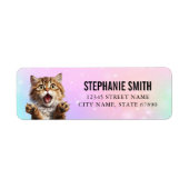 Kat Return Address Labels (Voorkant)