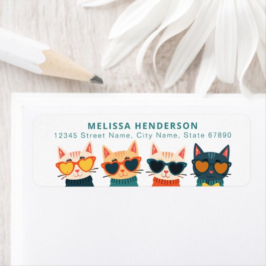 Kat Return Address Labels (Insitu)