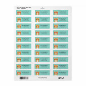 Kat Return Address Labels (Full Sheet)