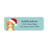Kat Return Address Labels (Voorkant)