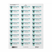 Kat Return Address Labels (Full Sheet)