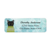 Kat Return Address Labels (Voorkant)