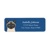 Kat Return Address Labels (Voorkant)