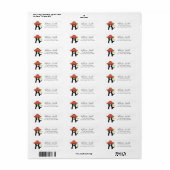Kat Return Address Labels (Full Sheet)