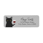 Kat Return Address Labels (Voorkant)