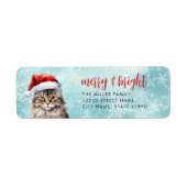 Kat Return Address Labels (Voorkant)