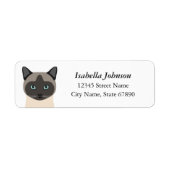 Kat Return Address Labels (Voorkant)