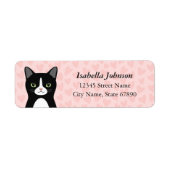 Kat Return Address Labels (Voorkant)