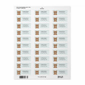 Kat Return Address Labels (Full Sheet)