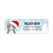 Kat Return Address Labels (Voorkant)