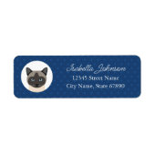 Kat Return Address Labels (Voorkant)