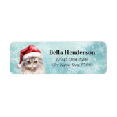 Kat Return Address Labels (Voorkant)