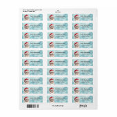 Kat Return Address Labels (Full Sheet)