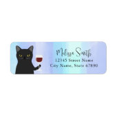 Kat Return Address Labels (Voorkant)