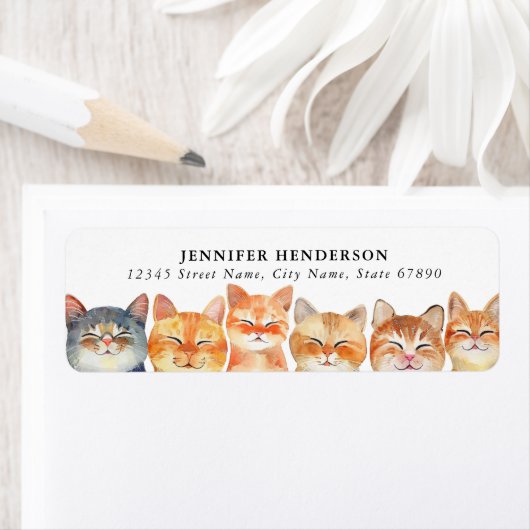 Kat Return Address Labels (Insitu)