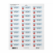 Kat Return Address Labels (Full Sheet)