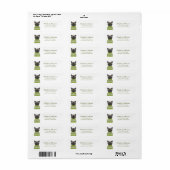 Kat Return Address Labels (Full Sheet)