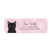 Kat Return Address Labels (Voorkant)