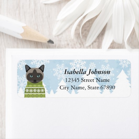 Kat Return Address Labels (Insitu)