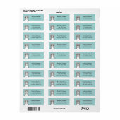 Kat Return Address Labels (Full Sheet)