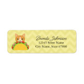 Kat Return Address Labels (Voorkant)