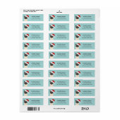 Kat Return Address Labels (Full Sheet)