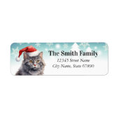 Kat Return Address Labels (Voorkant)