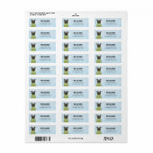 Kat Return Address Labels (Full Sheet)